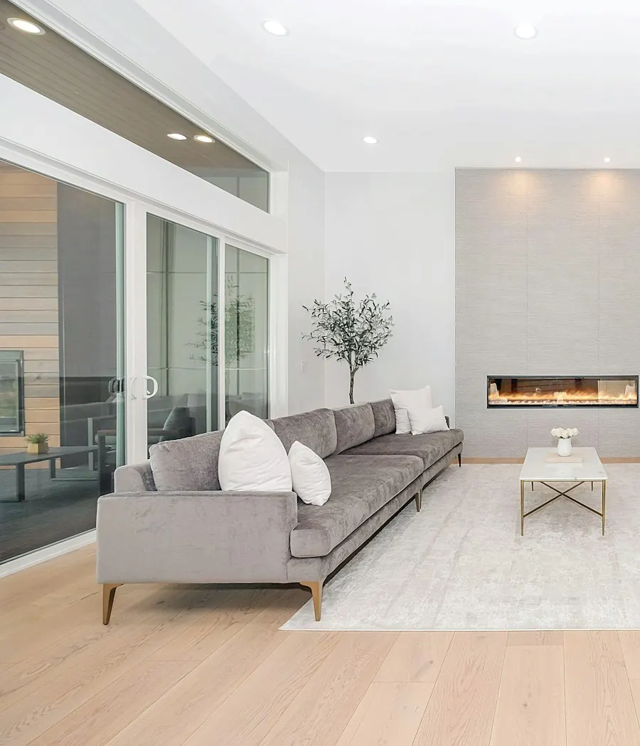 Modern luxury living room interior