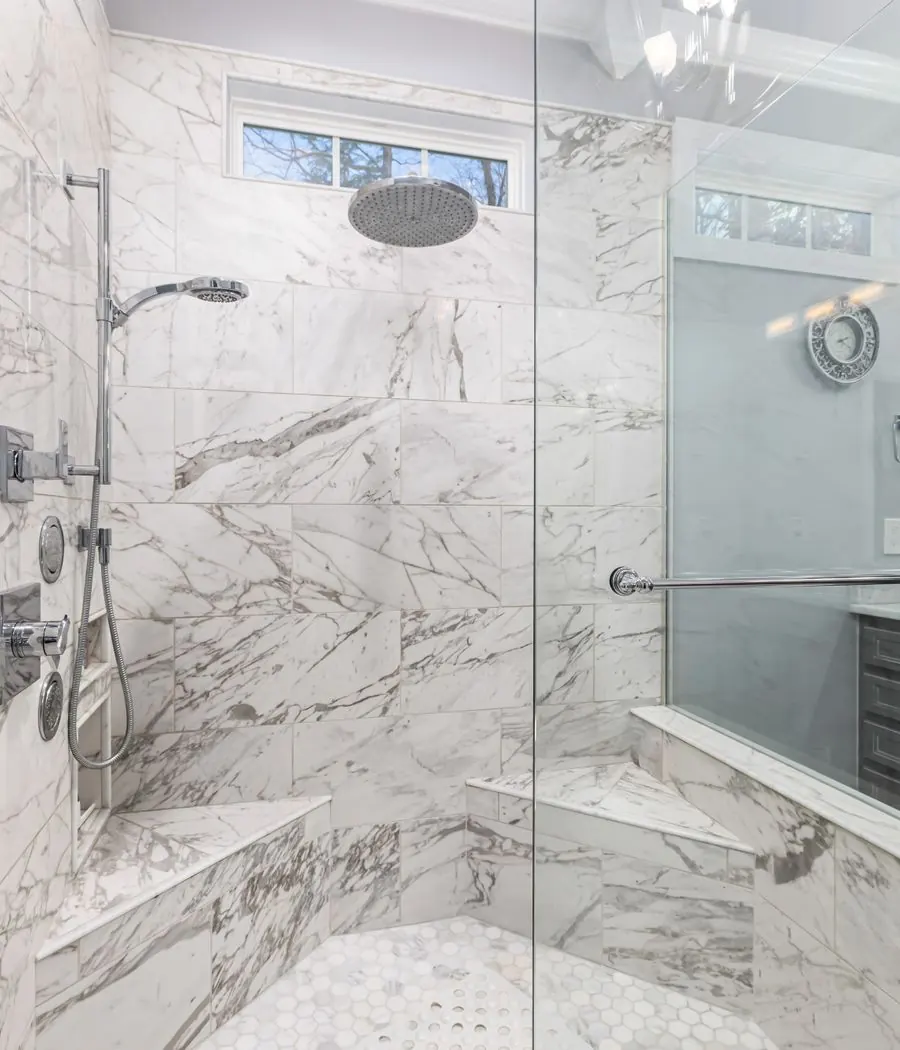Luxury bathroom remodel in a Aqualane Shores, Florida home