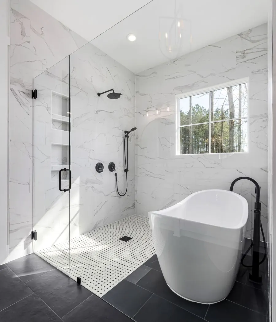 Luxury bathroom remodel in a Bonita Springs, Florida home