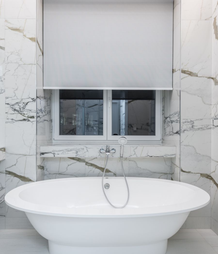 Luxury bathroom remodel in a East Naples, Florida home
