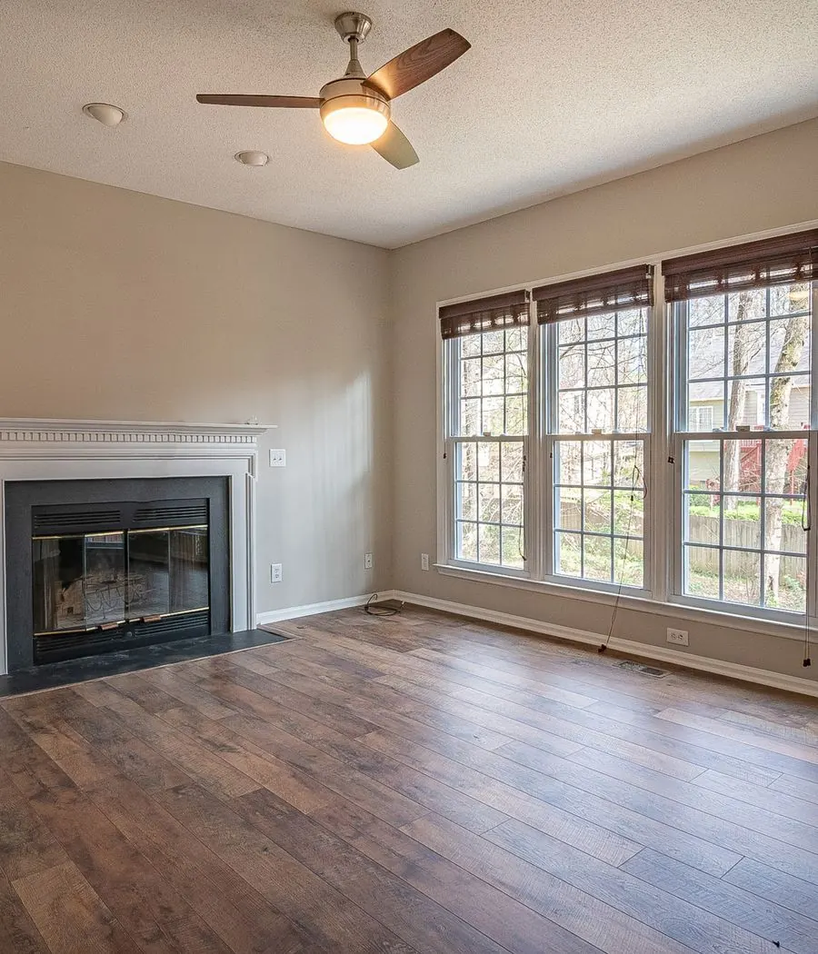 Wide-plank hardwood flooring in a Golden Gate Estates, Florida home