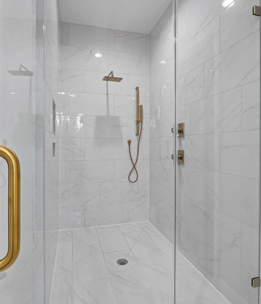 Luxury bathroom remodel in a Grey Oaks, Florida home