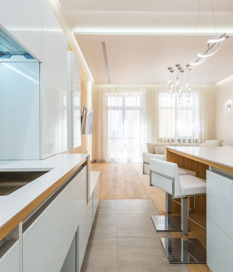 Custom kitchen remodel in a Quail West, Florida home