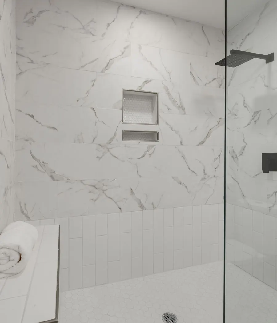 Luxury bathroom remodel in a Talis Park, Florida home