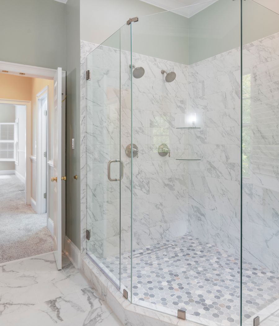 Luxury bathroom remodel in a Vineyards, Florida home